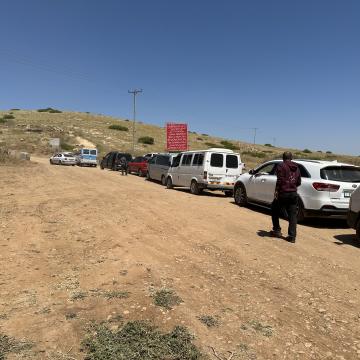 בקעת הירדן: פועלים ממתינים שעות לפתיחת המחסום