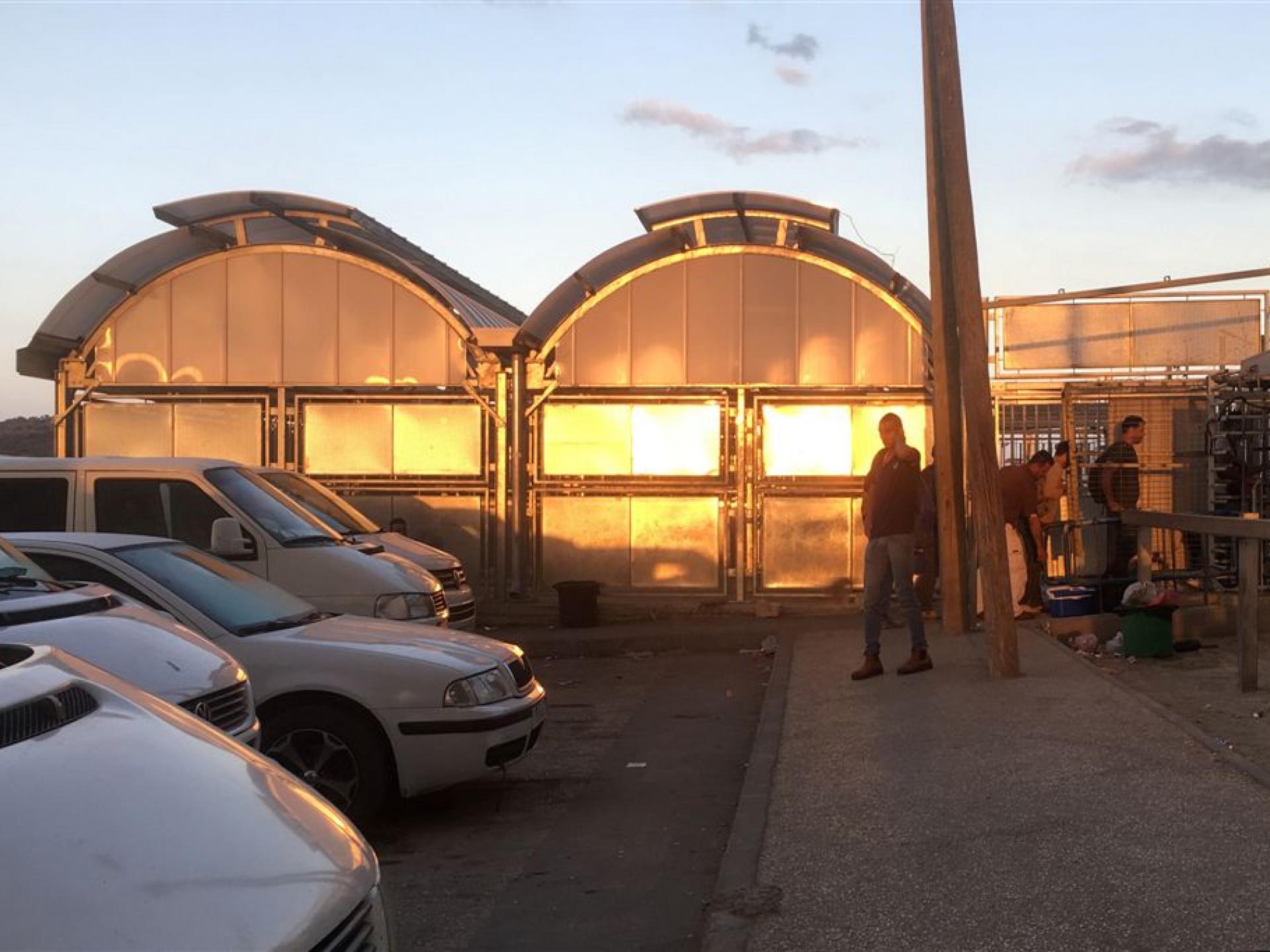 Barta’a  Reihan Checkpoint: The new facility shining in the sun
