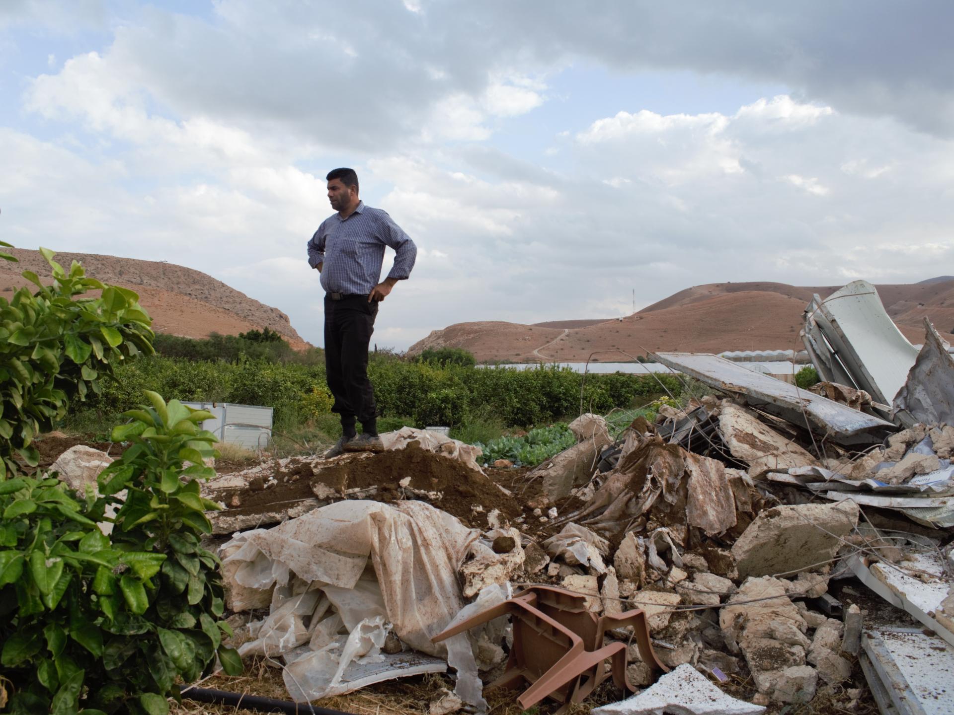 Demolitions at Furush Beit Dajan