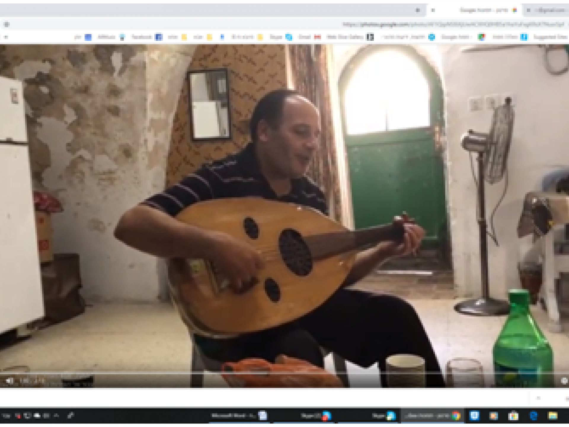 The Oud player