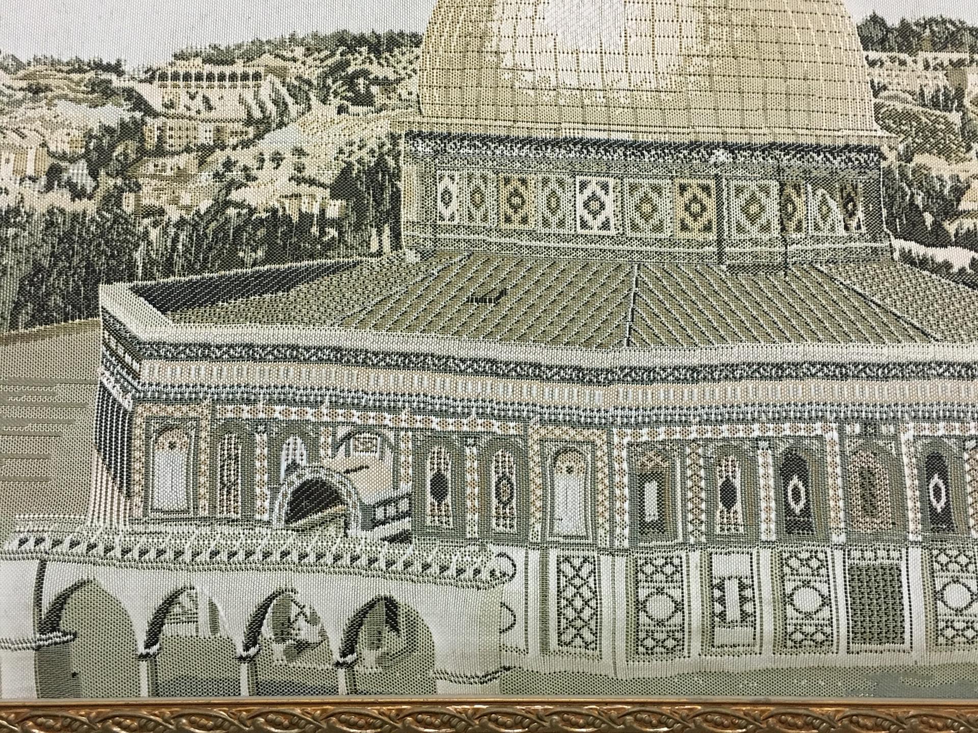 Dome of the Rock picture embroidered