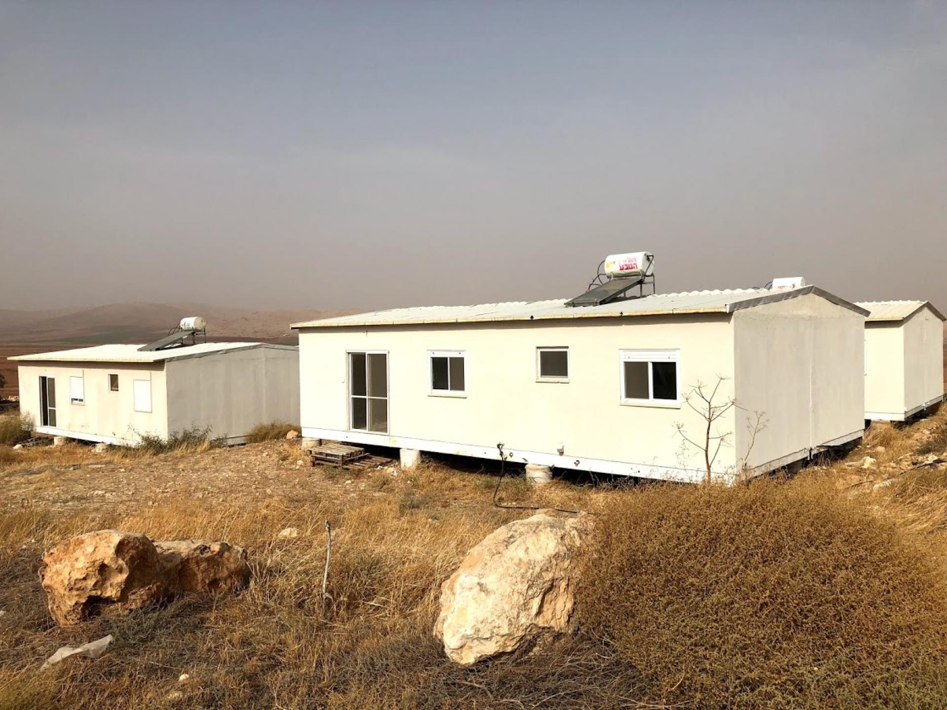 New houses for settlers at Beq’aot settler-colony