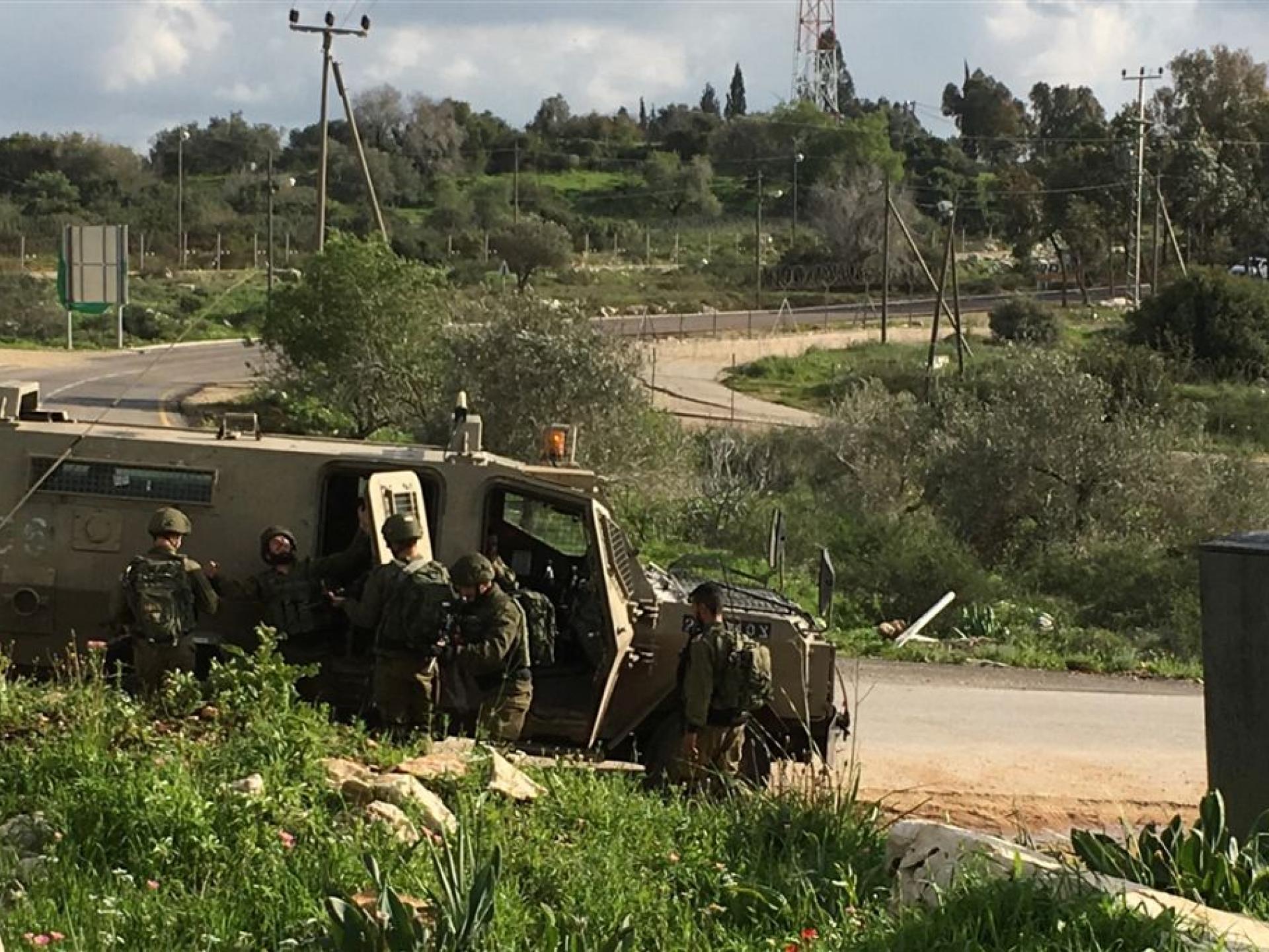 חיילי גדוד נצח יהודה מתאמנים ליד התנחלות חרמש 17.3.2019