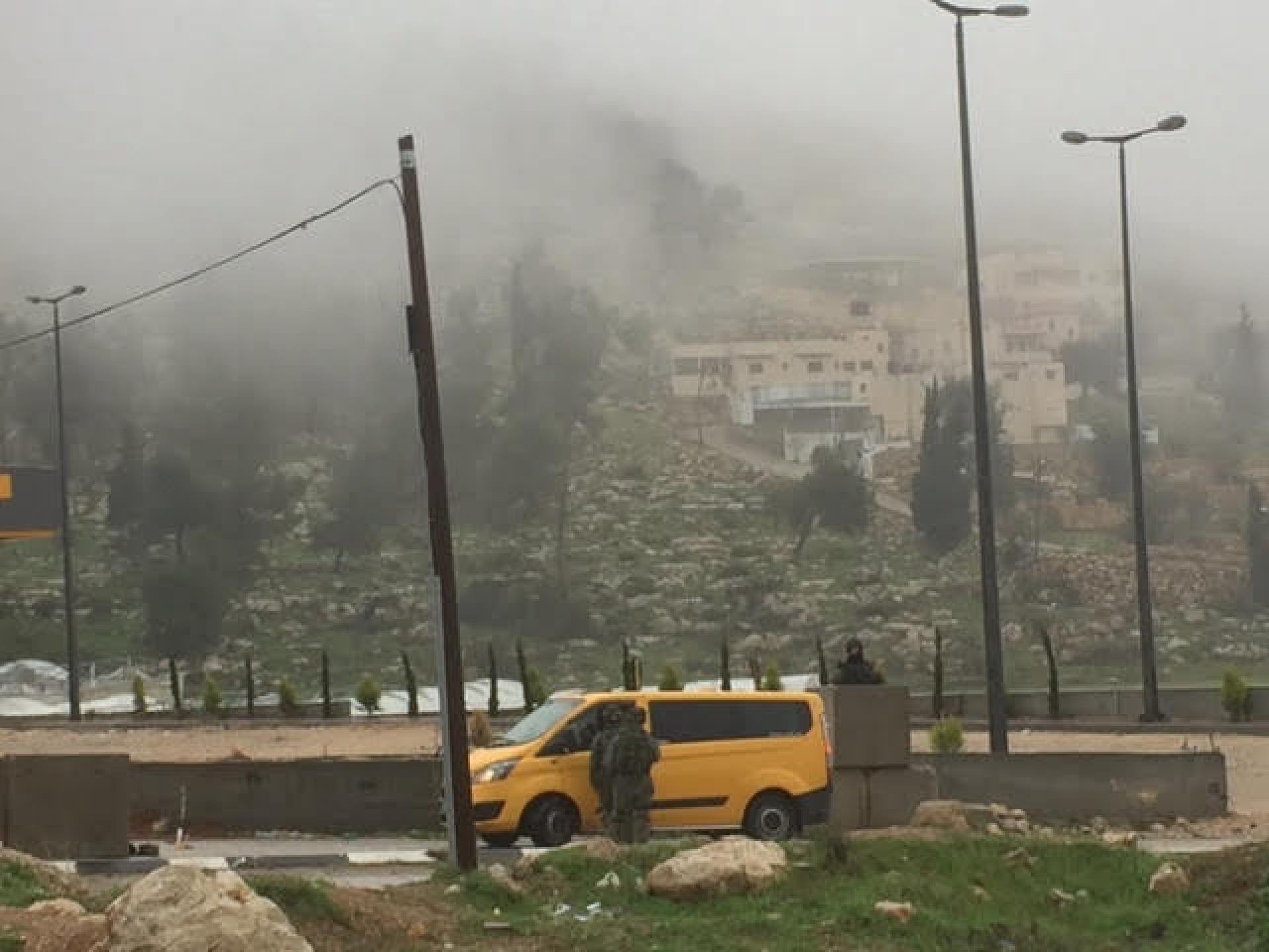 המחסום בצומת דורא-אל פאוואר