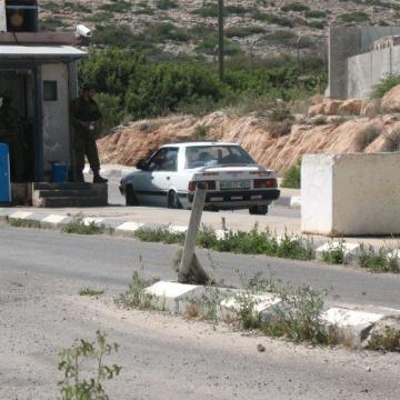 24.04.14 Tayasir checkpoint מחסום תיאסיר