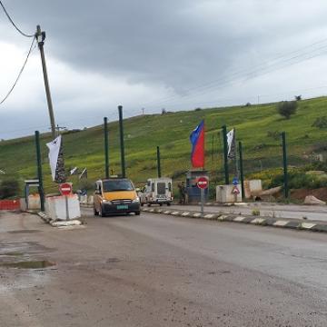 18.02.15 Hamra checkpoint מחסום חמרה