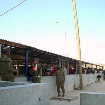 Huwwara checkpoint 14.12.05