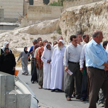 Ras Abu Sbeitan/Zeitim checkpoint 05.09.08