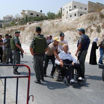 Ras Abu Sbeitan/Zeitim checkpoint 05.09.08