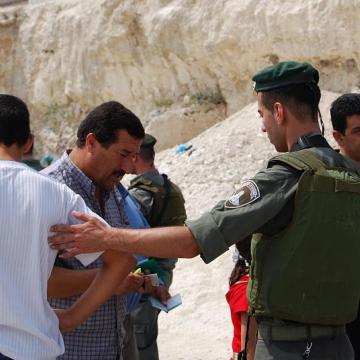 Ras Abu Sbeitan/Zeitim checkpoint 05.09.08