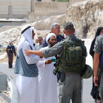 Ras Abu Sbeitan/Zeitim checkpoint 05.09.08