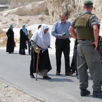 Ras Abu Sbeitan/Zeitim checkpoint 05.09.08