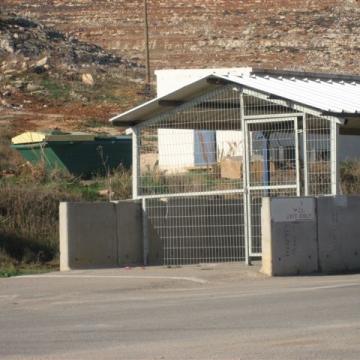 Beit Furik checkpoint 20.12.08