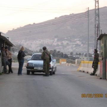 Beit Furik checkpoint 05.02.09