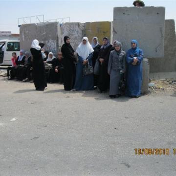 Qalandiya checkpoint 13.08.10