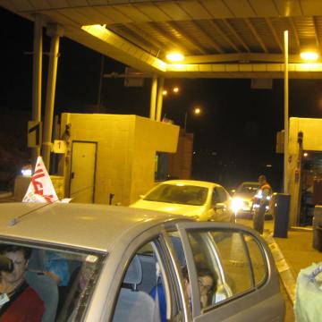 Hizma checkpoint 24.10.10