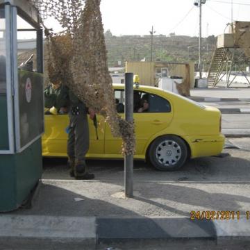Za'tara/Tapuach checkpoint 24.02.11