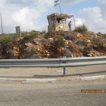 Za'tara checkpoint 27.10.11