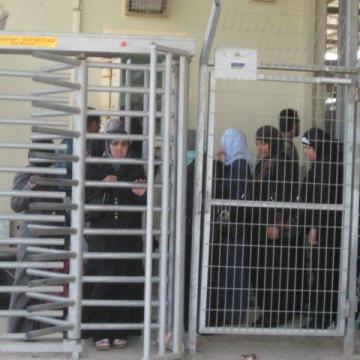 Al Jib/Givat Ze'ev checkpoint 01.04.12