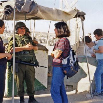 Qalandiya checkpoint 2003
