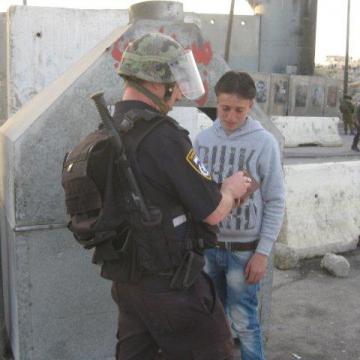 Qalandiya checkpoint 24.02.13