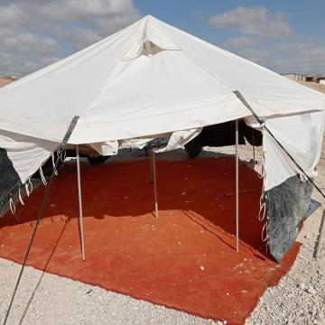 01.02.2021 האוהל שקדם למבנה בית הספר
