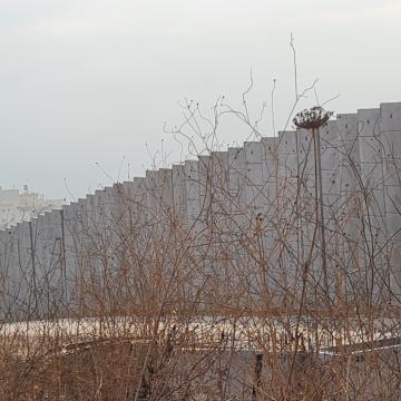 מחסום טייבה רומנה (154): חומת סין הנמתחת אל מחסום טייבה רומנה