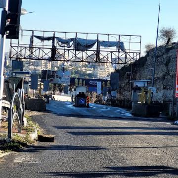 Nashash checkpoint - main entrance to Bethlehem from the south and west