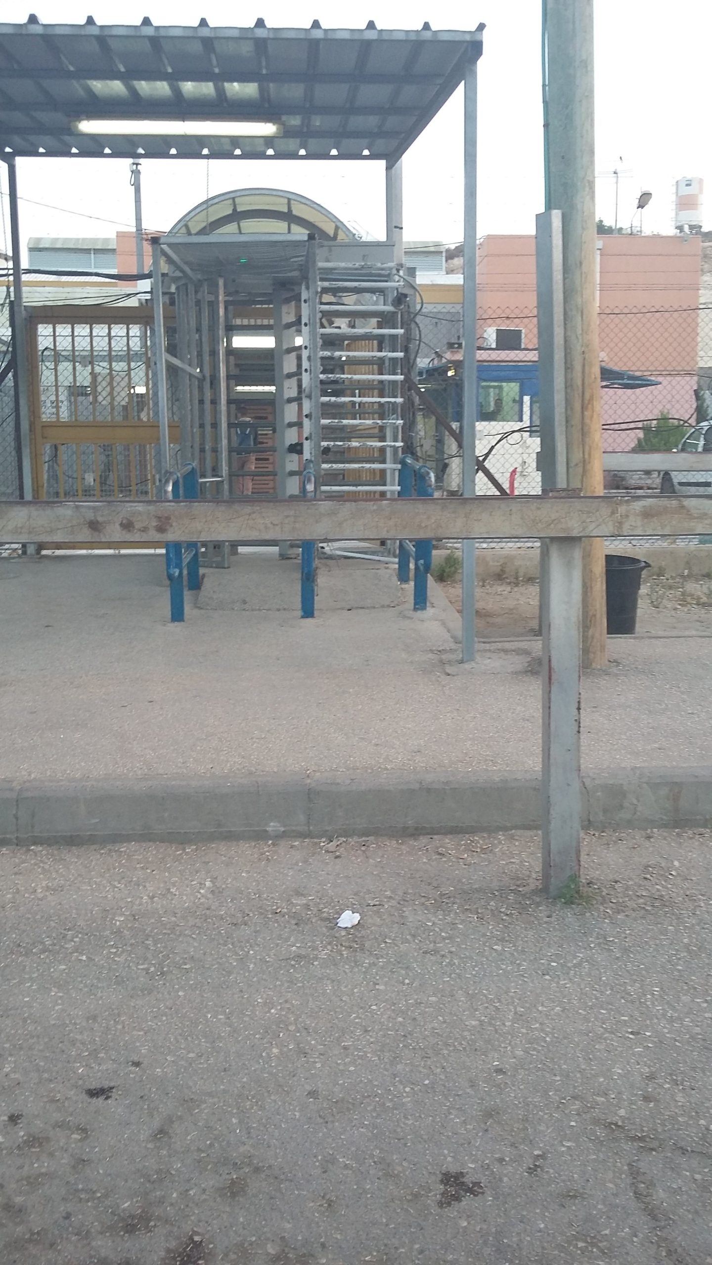 Barta`a c.p is empty this morning.jpg