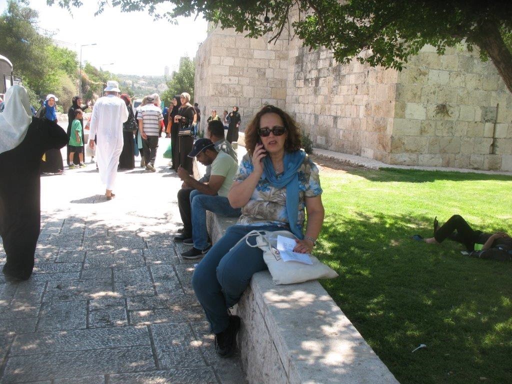 מנוחה בדרך אל שער הפרחים