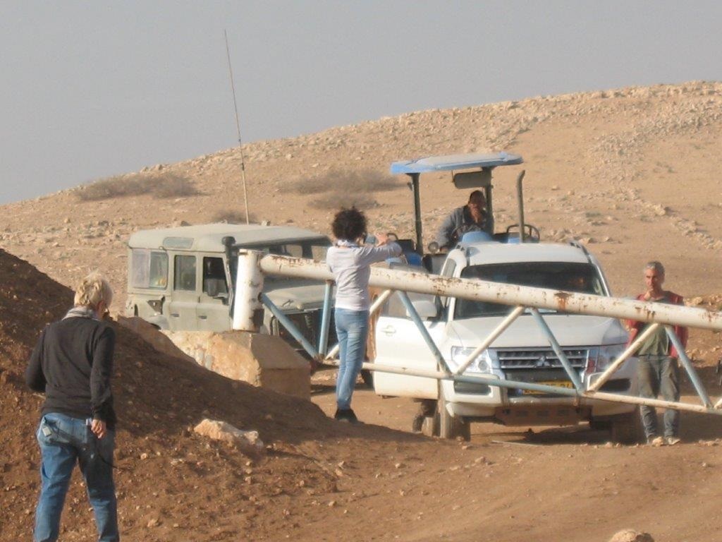  שער גוכיה. טרקטור שהוחרם