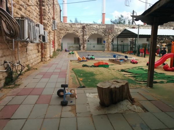 British police station now in Halamish settlement