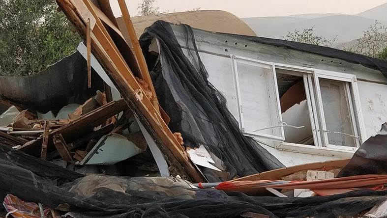 The Demolition of Abed and Tahreer home in Fasayil