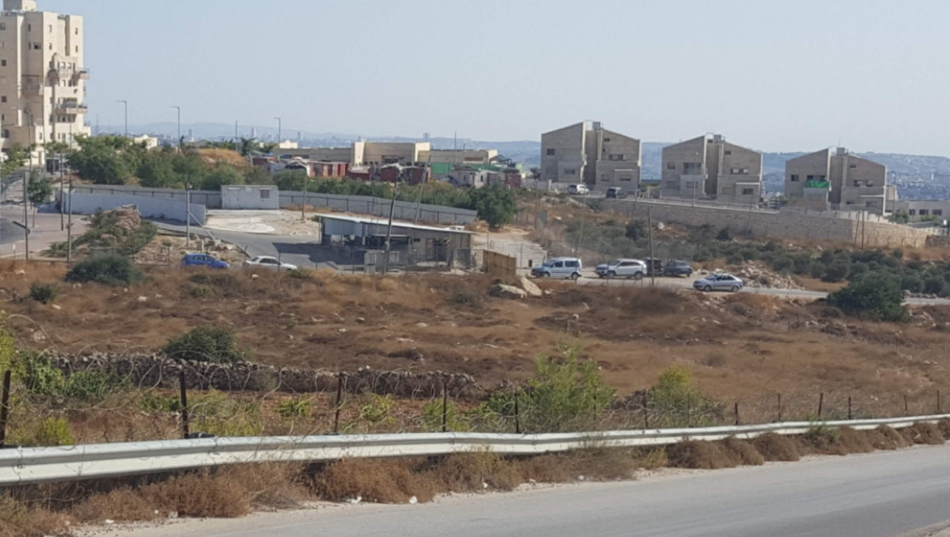 A privatized security firm operating the Abdallah Ibrahim checkpoint at East Efrat settler-colony