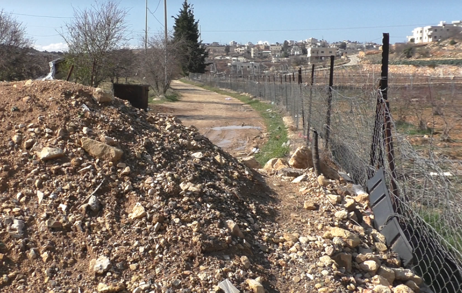 Earthmound army to prevent incursions and towns of Beit Ummar