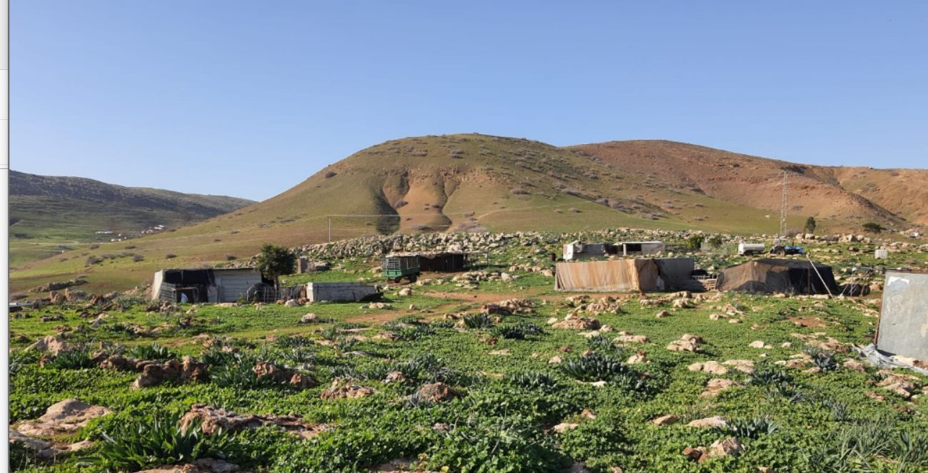 Jordan Valley, Bed: Residence of the small shepherd community