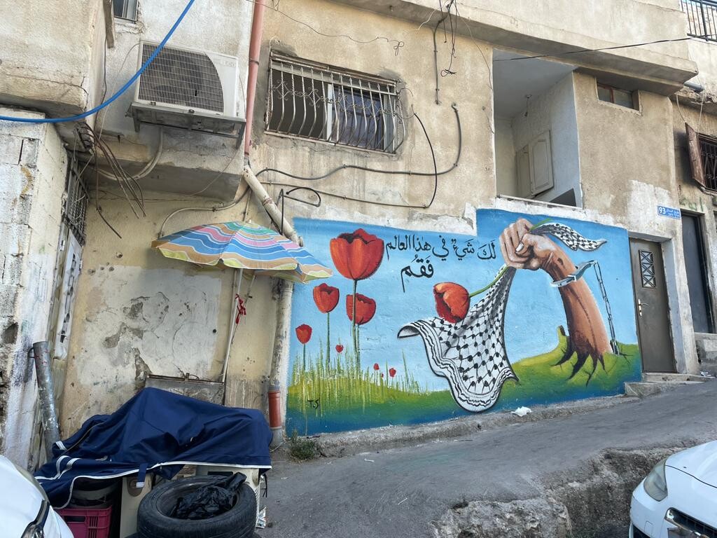 Graffiti, the Bustan neighborhood