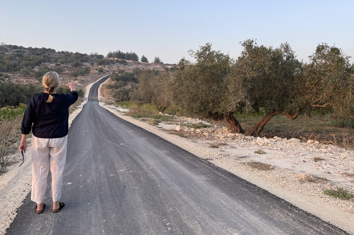  דרך סלולה חדשה למעוז צבי 