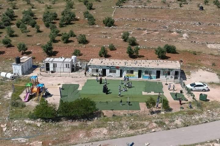 Jubbet adh Dhibv - the school before its destruction