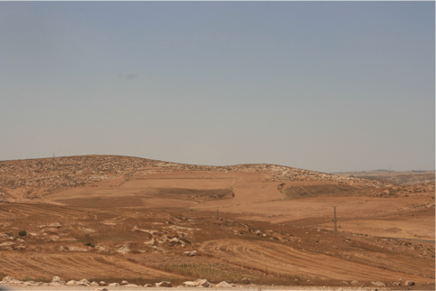 On the way back the ploughing season began, it was very beautiful