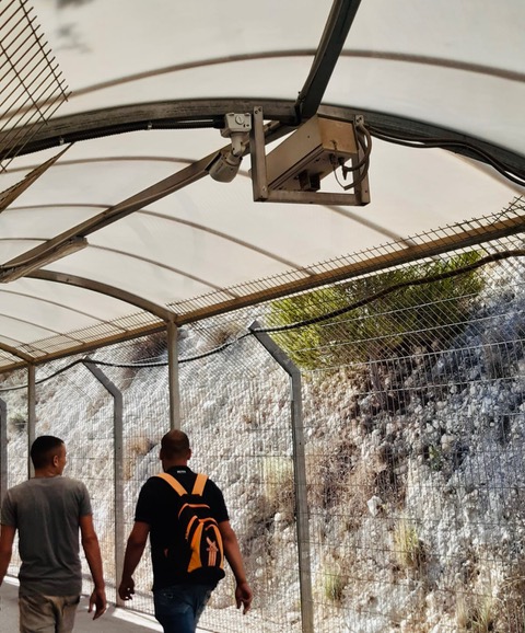 ברטעה: מצלמות חדשות בחלק השרוול הקרוב למסוף