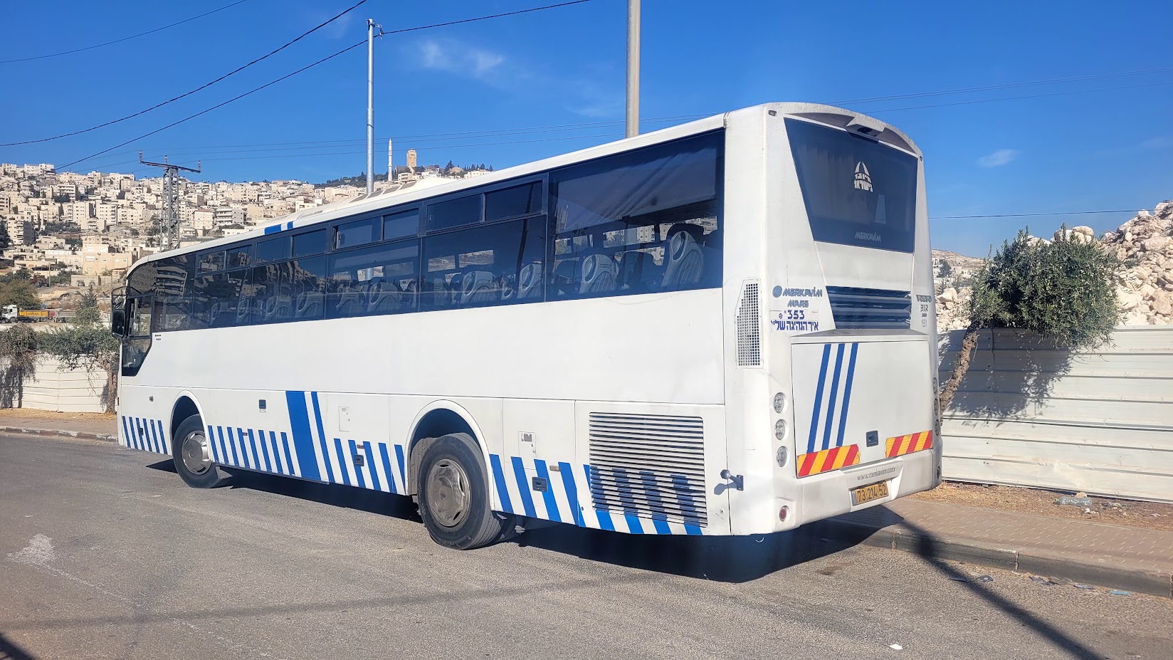 Olive checkpoint: the last bus to Jerusalem