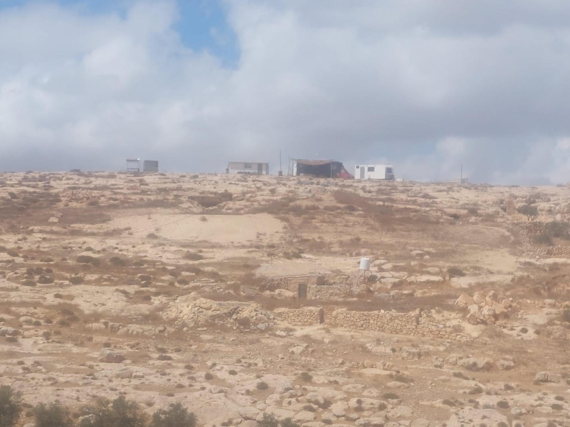 Masafثr Yatta - a new settlement above Mufaqara near Mitzpe Avigail