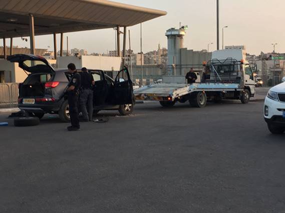 Qalandiya - Stolen Vehicle 14.5.2017  Chana Stein.jpg