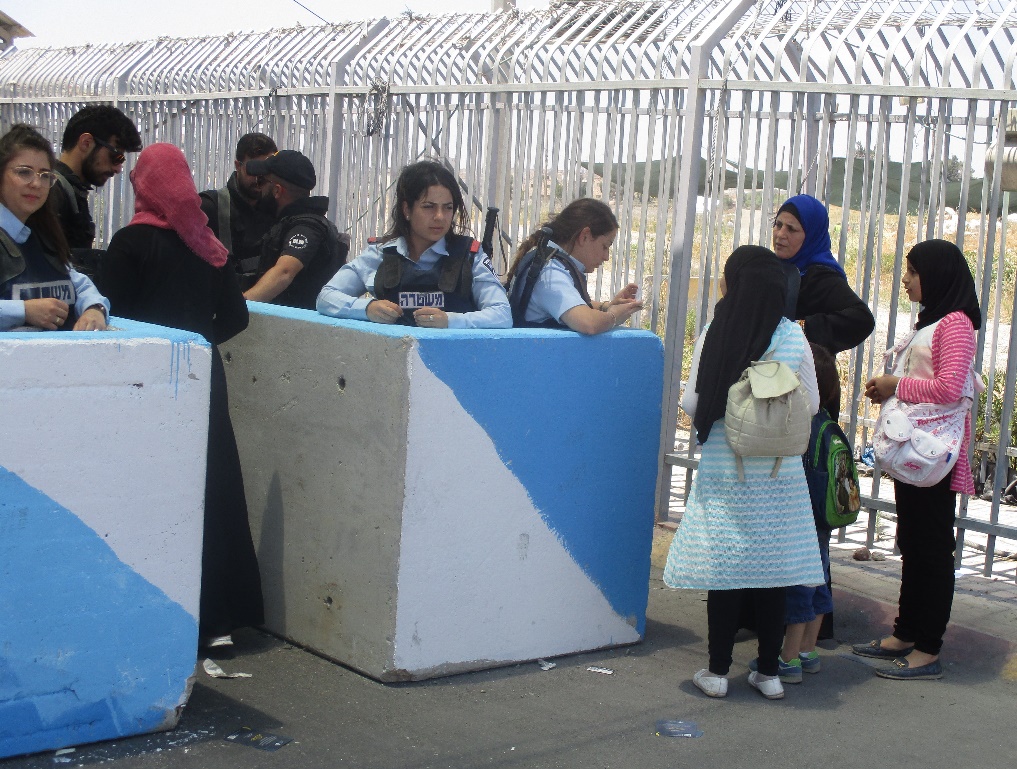 Qalandiya - blue & white   02.06.17 Tamar Fleishman.jpg