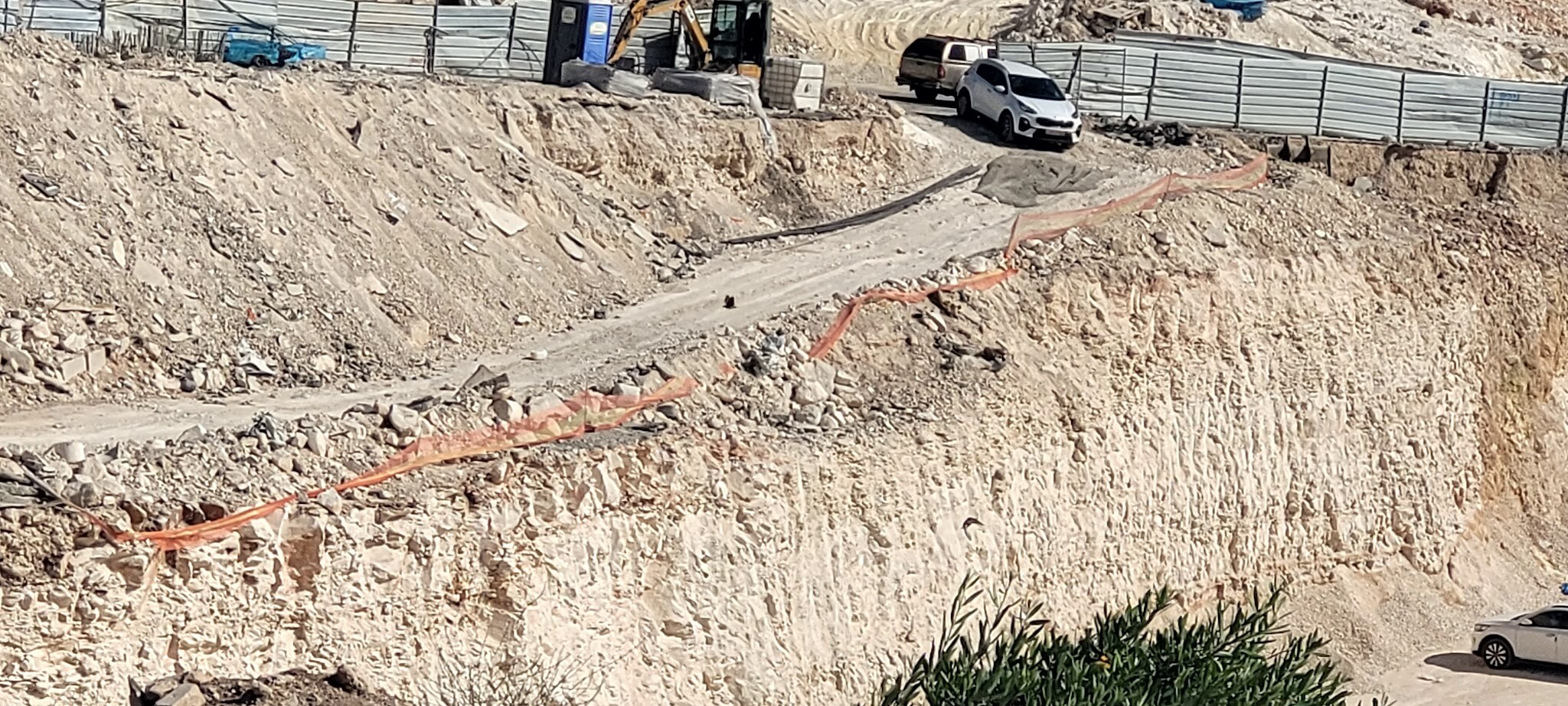 Jerusalem: Excavations for the Sheikh Inbar Tunnel
