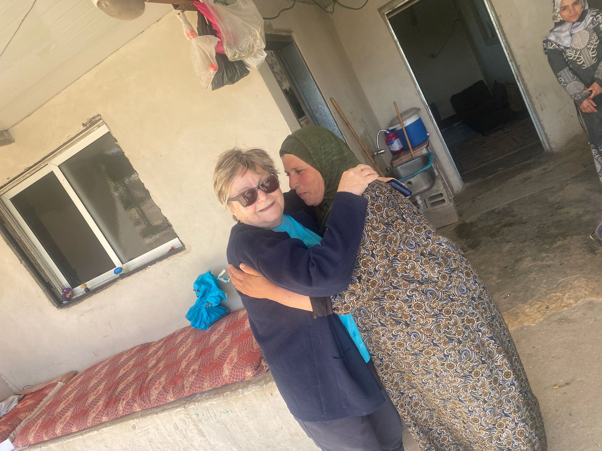 With Leila Jabarin in Sha'ab al-Butum