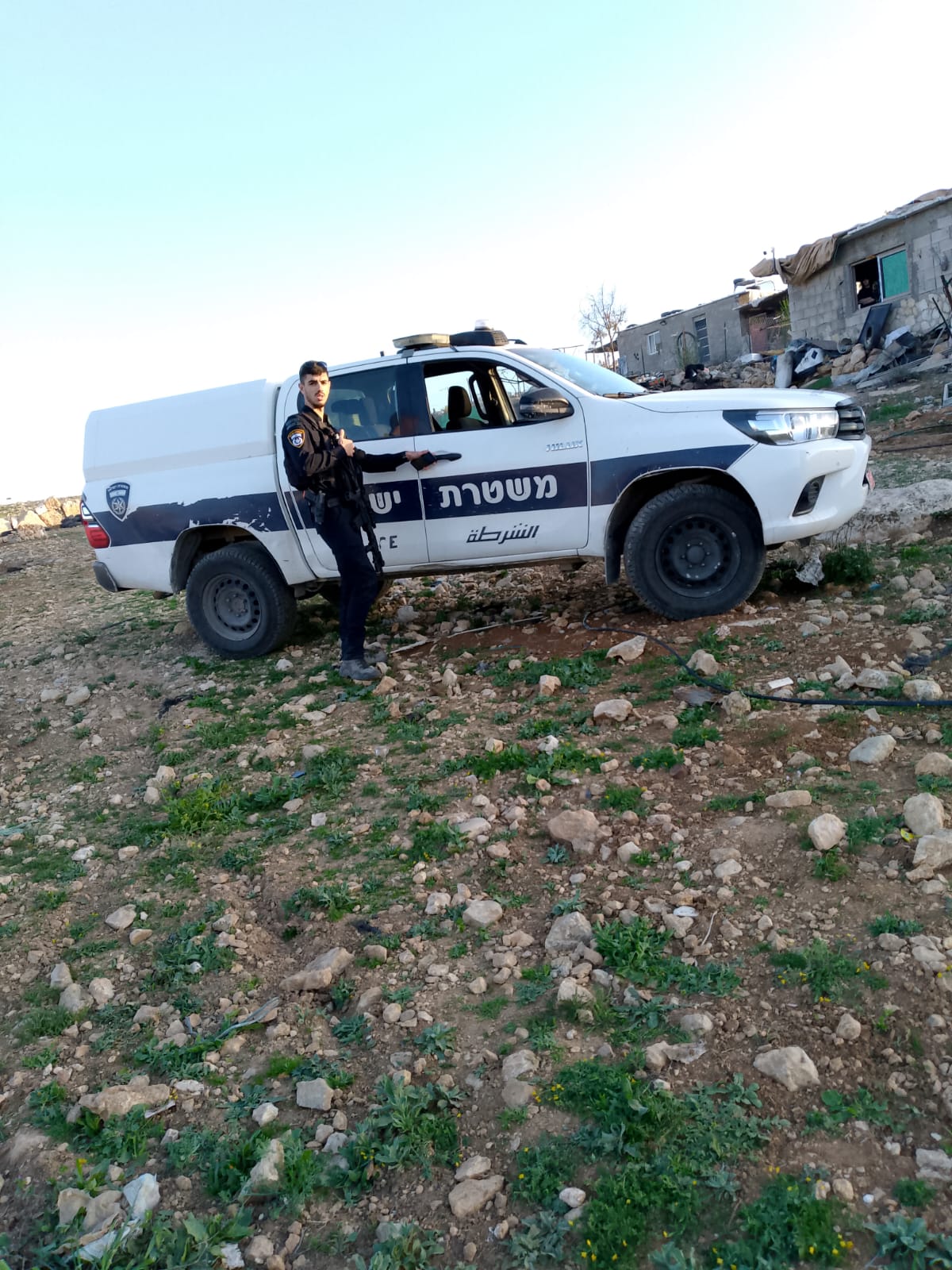 Daily raids and the police finally arrived at the Jabarin family home in Sha'ab al-Butum