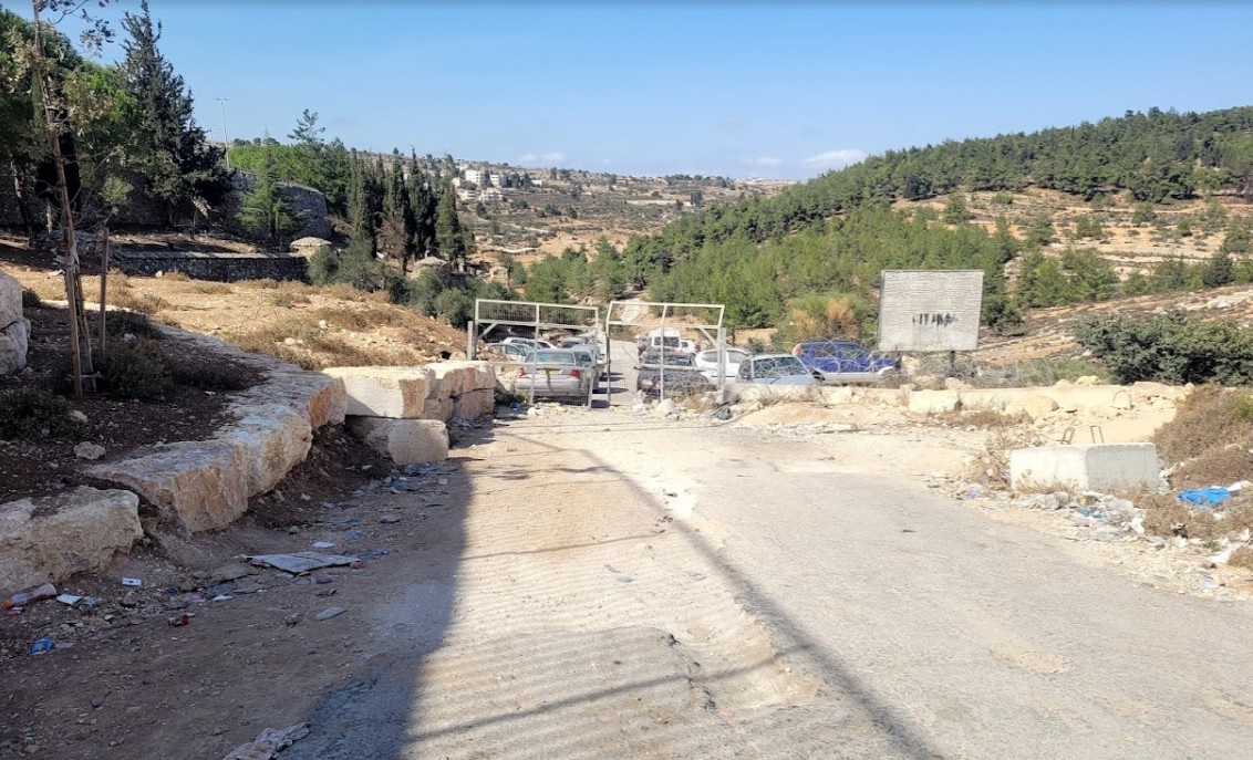 מחסום בית איכסא נעול 