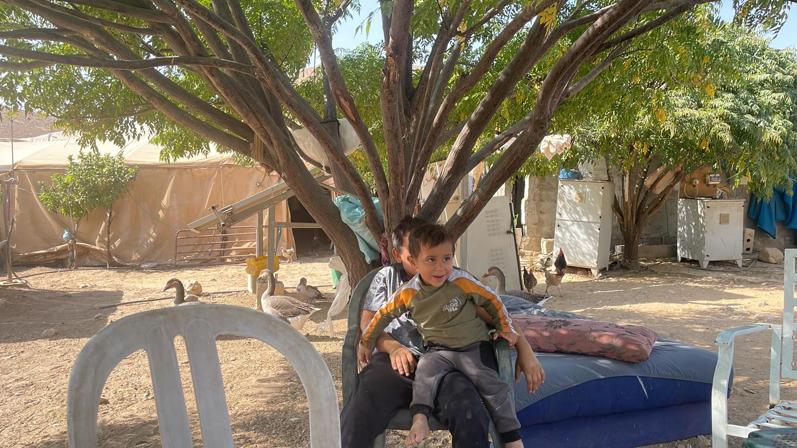 Parsia: In the shadow of the Azdraket, the meeting place of the residents and their guests, including flocks of geese, ducks, chickens, dogs and humans